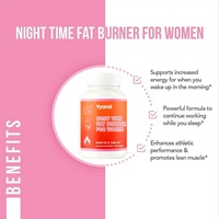 Capsules de gestion du poids et brûle-graisses nocturnes à marque privée pour adultes - Aide au sommeil et complément de perte de poids