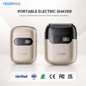 Afeitadora Recargable de Viaje MS-9703B con Lámina Recargable, Resistente al Agua IPX7, Mini para Hombre con Pantalla Digital y Diseño Recargable de Larga Duración - Product Image 1