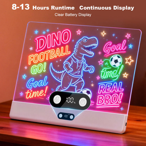 Tableau de <span class=keywords><strong>Dessin</strong></span> LED Magique 2026 Portable Lumineux Créatif pour Enfants – Cadeau Idéal et Jouet - Product Image 5