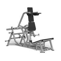 Appareil de musculation professionnel à charge libre pour la musculation des jambes, Leg Press et V-Squat, en acier, usage commercial, 1.6T