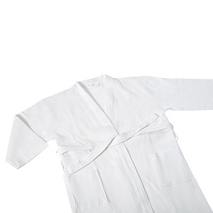 SOFT, ABSORBENT LIGHTWEIGHT 100% COTTON <strong>WAFFLE</strong> <strong>ROBE</strong> for HOTEL &amp; RESORT - Product Image 2