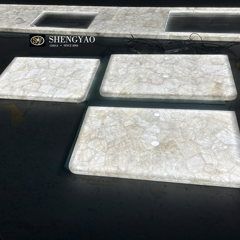 Natural Gemstone White Alabaster Stone Marble