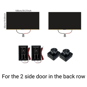Moderne elektronische bedieningsknop auto raam grijs PDLC slimme folie elektronisch regelbare raamfolie - Product Image 4
