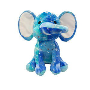 Éléphant en peluche <span class=keywords><strong>personnalisé</strong></span> de 25 cm pour annonce de <span class=keywords><strong>naissance</strong></span>, souvenir pour baby shower, révélation du sexe, décorations de rentrée scolaire - Product Image 1