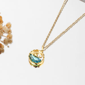 สร้อยคอจี้ห้อยคอ<span class=keywords><strong>พระ</strong></span>หยกสีเขียวเข้มสร้อยคอสร้อยข้อมือสร้อยข้อมือฮิปฮอปสำหรับใส่ในทุกวันโอกาสงานปาร์ตี้ - Product Image 2