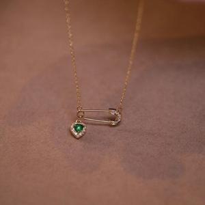 Collier de luxe français en argent pur S925 pour femmes, diamant brisé étoilé avec pompon, goutte d'eau, bijoux en platine haut de gamme - Product Image 4