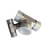Raccord de tuyauterie hydraulique droit en acier au carbone forgé et acier inoxydable à haute étanchéité