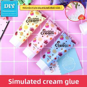 CHENXI haute qualité 50g crème <span class=keywords><strong>colle</strong></span> 24 couleurs enfants bricolage pince à cheveux coque <span class=keywords><strong>de</strong></span> téléphone jouets décorer crème <span class=keywords><strong>colle</strong></span> - Product Image 4