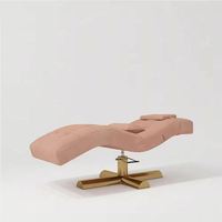 Ensemble Complet Lit de Massage Pliable et Réglable Sur Mesure pour Esthéticienne Spécialisée en Cils, Mobilier Complet pour Extensions de Cils