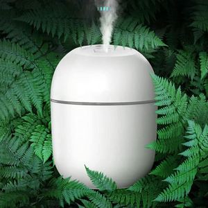 Ultrasonic <b>Mini</b> Portable Humidifier ABS Material Tabletop Nebulizer 220ml USB 7-color LED Light Low Noise Household Car 1 Year - Product Image 1