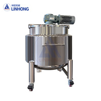 Mélangeur automatique en acier inoxydable à prix d'usine pour la fabrication de savon liquide, produits chimiques, cosmétiques et aliments, avec chauffage électrique