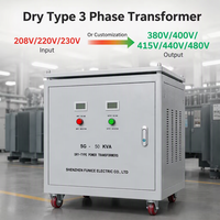Transformateur d'isolement triphasé basse tension à isolation sèche durable 480V 440V 415V 400V 380V 230V 220V 208V