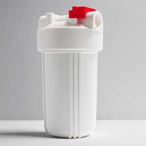 맞춤형 흰색 플라스틱 필터 하우징 가정용 물 처리 필터 식수 단일 실린더 필터 병 10 - Product Image 6