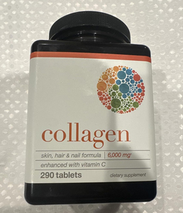 Collagen máy tính bảng cho da Hyaluronic axit bổ sung Peptide 120 biển với vitamin C E vàng số lượng lớn tiên tiến 120 Collagen máy tính bảng - Product Image 4