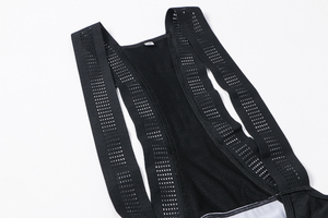 Cuissardes de cyclisme personnalisables écologiques à séchage rapide et respirantes en polyester et élasthanne pour les séances de cyclisme sur route longue distance par temps chaud - Product Image 6