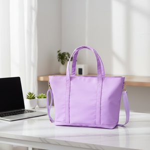 Bolso Tote de Mujer para el Verano 2026, Bolso de Mano de Diseñador de Lujo, Bolso de Compras Grande Tipo Cubo Rosa con Bolsillo - Product Image 1