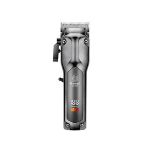 Tondeuse à cheveux numérique Kemei Km-2629, longueur 17,5 cm, charge USB, forte puissance 7000-9000 tr/min, pour hommes - Product Image 5