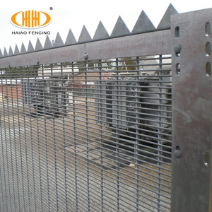 An ninh cao <span class=keywords><strong>358</strong></span> đường sắt ga hàng rào sơn tĩnh điện Hàn lưới cho vườn nhà tù 4 mét Đường kính dây giá thấp khung lưới Bảng điều chỉnh - Product Image 3