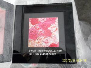 <span class=keywords><strong>Cornici</strong></span> <span class=keywords><strong>per</strong></span> Dipinti a Specchio Moderne <span class=keywords><strong>con</strong></span> Bordo Smussato, Cornice Nera in <span class=keywords><strong>Vetro</strong></span> <span class=keywords><strong>con</strong></span> Serigrafia, Decorazione Casa Multi-Misura - Product Image 6