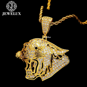 Meilleur Prix Jewelux Premium Iced Hip Hop Plaqué Or Rose Argent 925 Breloques Bijoux Statement Certifiés IGI Vente en Gros - Product Image 1