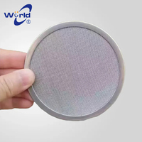 Filtre de robinet anti-poussière à grain dense maille métallique coupe personnalisée disponible écran à haute maille en acier inoxydable 304