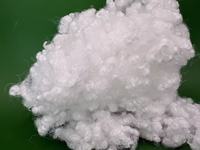Hollow Conjugated Siliconized 100% Polyester Staple Fiber 15D 64mm | Virgin White | Pillow Cushion Filling | High Spinning