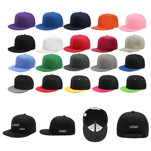Người Đàn Ông Cao Cấp Của Mũ Phẳng Richardson Phong Cách Trucker Hat Tùy Chỉnh 3D Thêu Logo Màu Đen Polyester Snapback Đóng Cửa Hip Hop Phong Cách - Product Image 4