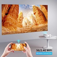Proyector de Bolsillo Inteligente WiFi 5G C11 Portátil, Popular en 2026, Mini Beamer 720P, Compatible con 1080p, para el Hogar
