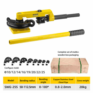 Machine à cintrer les tuyaux en cuivre en forme de U, machine à cintrer manuelle, petit outil universel pour cintrer les tuyaux et tubes en fer, ensembles d'outils manuels pour cintrer le métal - Product Image 3