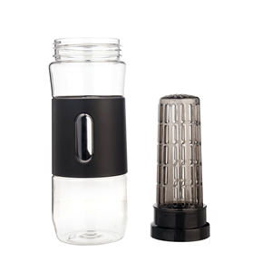 Gourde écologique 550ml, pour infusion à thé, avec couvercle gonflable, infuseur de fruits, pour la gym, le sport, nouveauté, couleurs assorties - Product Image 3