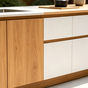 <span class=keywords><strong>Cucina</strong></span> Esterna Moderna in Stile Giapponese con Lavello e Backsplash in Acciaio Inox, Mobili da <span class=keywords><strong>Cucina</strong></span> Modulari per Giardino <span class=keywords><strong>Zen</strong></span> e Patio - Product Image 3