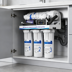 Système <span class=keywords><strong>de</strong></span> filtration d'<span class=keywords><strong>eau</strong></span> par osmose inverse RO à 5 étapes, filtre à <span class=keywords><strong>eau</strong></span> mural, traitement d'<span class=keywords><strong>eau</strong></span> industriel, sous évier, purificateur d'<span class=keywords><strong>eau</strong></span> 100G/400G/600G - Product Image 1