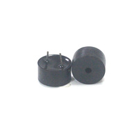 Buzzer piézoélectrique actif 14 mm 4 kHz 5 V CC 80 dB DIP, sonnerie numérique, son de clic, alerte d'accès de porte de voiture, sonnerie de recul, personnalisable, noir