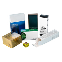 Boîte en carton rigide holographique laser, tube d'emballage cosmétique vierge arc-en-ciel pour rouge à lèvres, mascara, bijoux, crème pour les ongles, crème pour le visage, crème pour les yeux