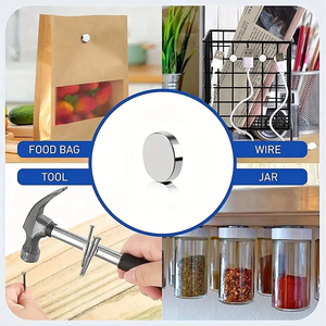 Aimants ronds puissants, haute performance, N35-N52, aimants en néodyme fins, ronds, D10mm D12mm D15mm D18mm, aimants en forme de disque - Product Image 5