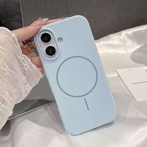 Cao cấp chống sốc mềm cao su Silicone lỏng trường hợp điện thoại màu rắn thiết kế đồng bằng cho iPhone 16 14 cộng với 15 13 12 Pro Max - Product Image 5