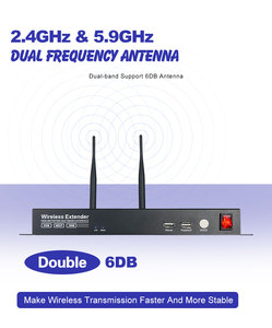 HD Extender không dây Transmitter Receiver một TX để đa RX Splitter Hỗ trợ 100M Khoảng cách truyền dẫn như như syong extensor - Product Image 6