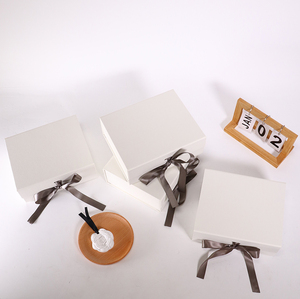 Luxury Custom logo White Rigid Cardboard Folding Gift <b>Box</b> - Product Image 5