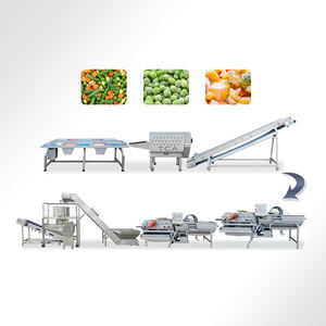 Linea di Produzione Automatica TCA per Lavaggio e Taglio di Lattuga e Verdure, Macchina per Carote e Funghi - Product Image 1