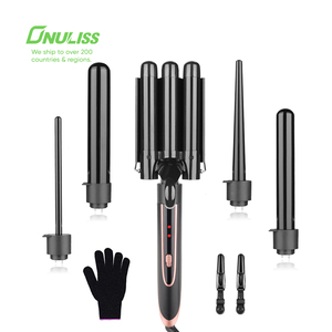 Rizador <span class=keywords><strong>de</strong></span> Pelo Automático, Rizador <span class=keywords><strong>de</strong></span> Pelo <span class=keywords><strong>de</strong></span> <span class=keywords><strong>3</strong></span> Barriles, Varitas Rizadoras <span class=keywords><strong>de</strong></span> Pelo para Todo Tipo <span class=keywords><strong>de</strong></span> Cabello - Product Image 3
