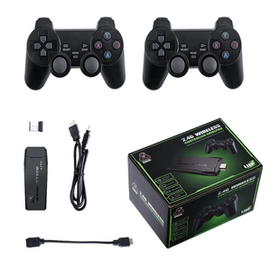 Mới Đến M8 Trò Chơi Sticker 4K TV Retro Giao Diện Điều Khiển Trò Chơi Stick Được Xây Dựng Trong 10000 + Trò Chơi Với 64GB 128GB Bộ Nhớ Kép Không Dây <span class=keywords><strong>Gamepad</strong></span> - Product Image 1