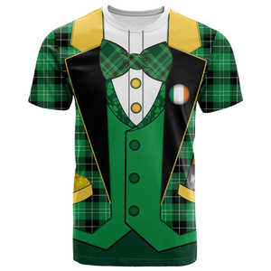 T-shirt à manches courtes pour homme, col rond, motif trèfle à quatre feuilles, symbole de la Saint-Patrick, impression « Have a Beer », pour la Saint-Patrick irlandaise 2026 - Product Image 4