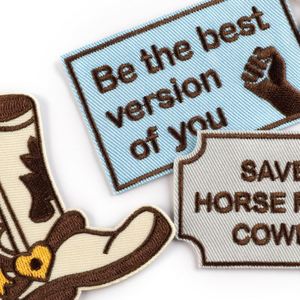 Large Collection Embroidered Iron on <b>pink</b> Howdy Cowboy Cowgirl Boots Patch for Clothing Hat <b>Bag</b> Decoration - Product Image 4