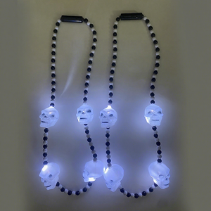 RICHSHINING Decoraciones de Fiesta de Halloween, Collar LED de Vampiro, Collar Luminoso de Calabaza y Zombi para Niños, Disfraz de 'Truco o Trato' - Product Image 4