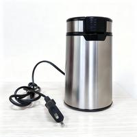 Moulin à café électrique en acier inoxydable avec broyeur à meules coniques, broyeur d'épices, machine à café automatique 200W, capacité 50g, OEM, usage domestique