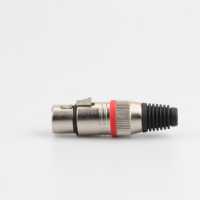 Connecteur XLR professionnel, câble audio pour microphone, haut-parleur, équipement d'éclairage de scène, transmission de signal équilibrée