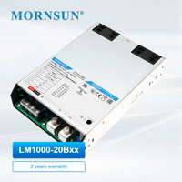 Modul Power Supply Universal MORNSUN Original LM1000-20Bxx Seri 1000W, Input AC 85-264V, Tipe Tertutup, Saluran Tunggal (Grosir)