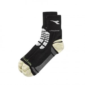 DIADORA UTILITY - 703.160486-C4699/M Chaussettes techniques de travail d'été, noir/gris-EAN 8301038059339 WORKWEAR ACCESSORIES - Product Image 1