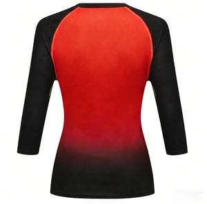 Maillot de Ciclismo de Carretera Personalizable para Mujer, Diseño Aerodinámico de Secado Rápido, Tres Cuartos, para MTB, con Absorción de Humedad - Product Image 2