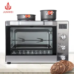 Junwei nhà sản xuất nhà đa chức năng piekarnik Rotisserie lò cảm ứng bếp đồ nấu nướng Lò nướng điện